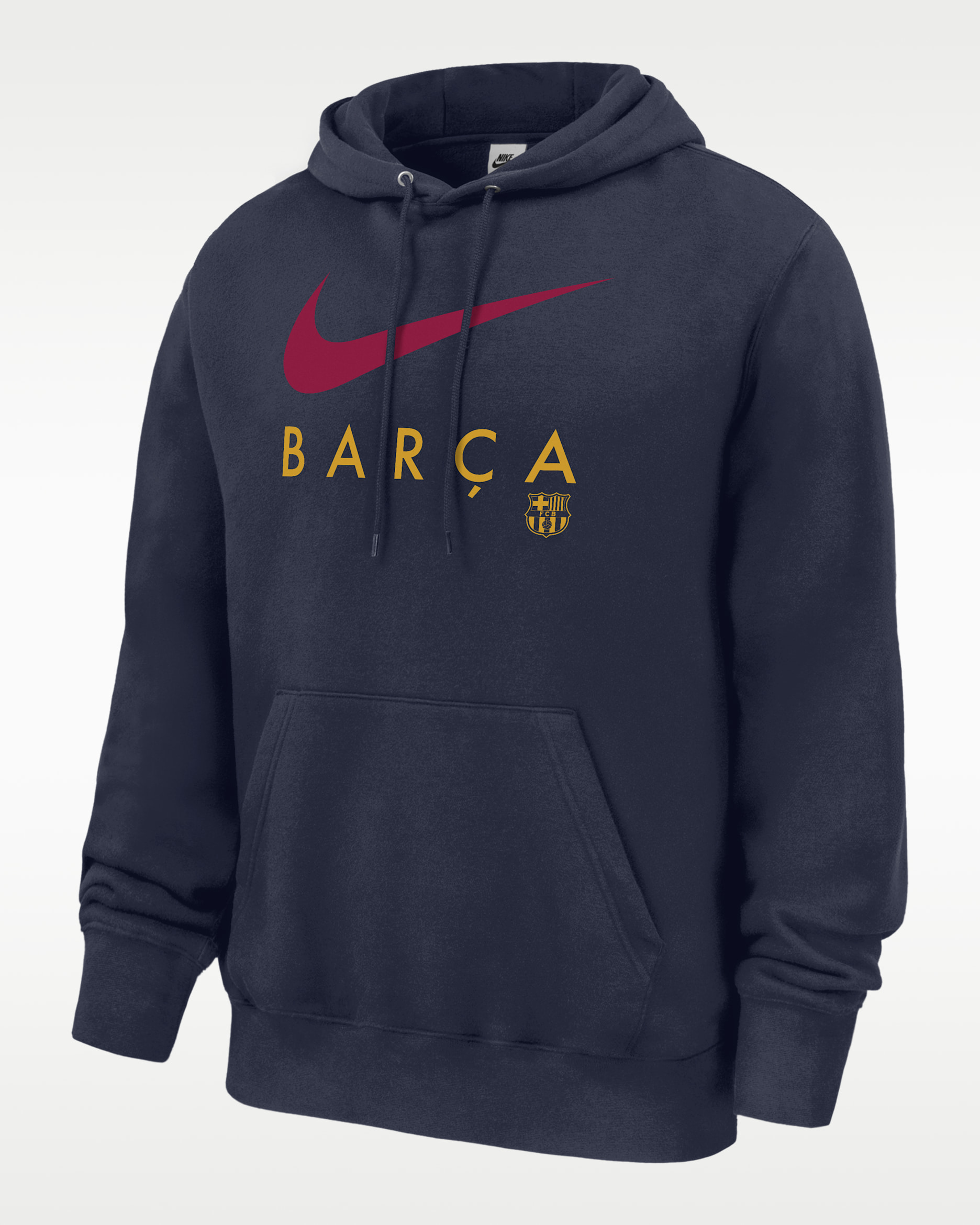Barcelona Club Fleece Men's Nike Pullover Hoodie. Nike.com